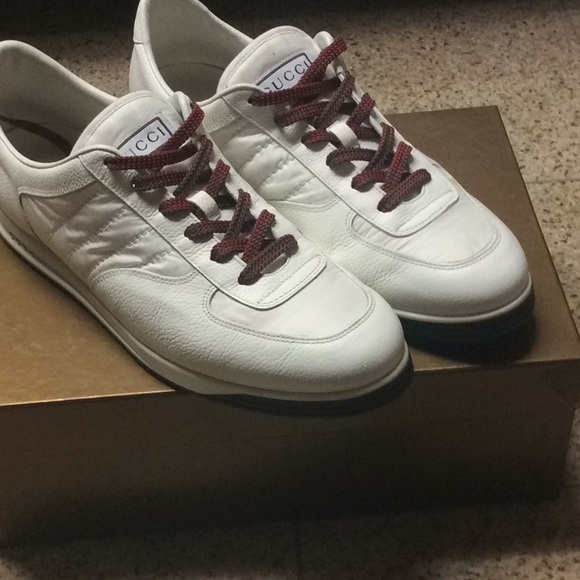 gucci tennis shoes used